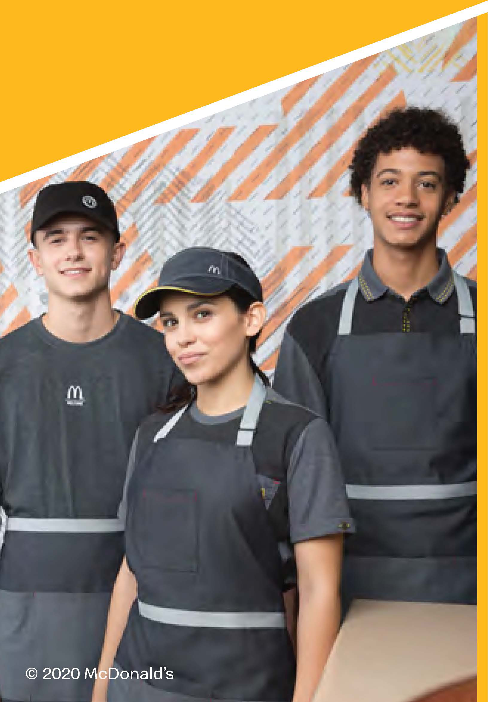 photo of three McDonald's employees