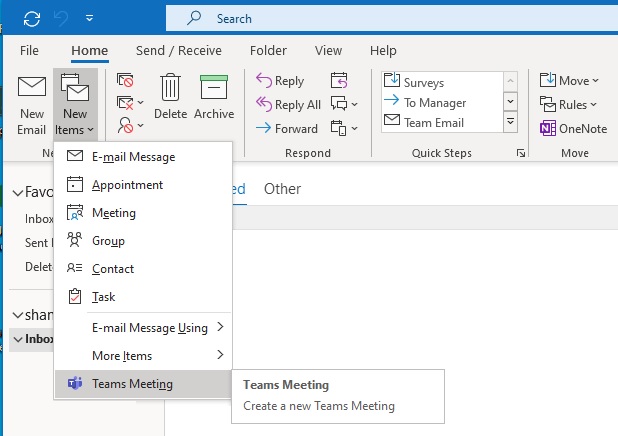 outlook scheduling