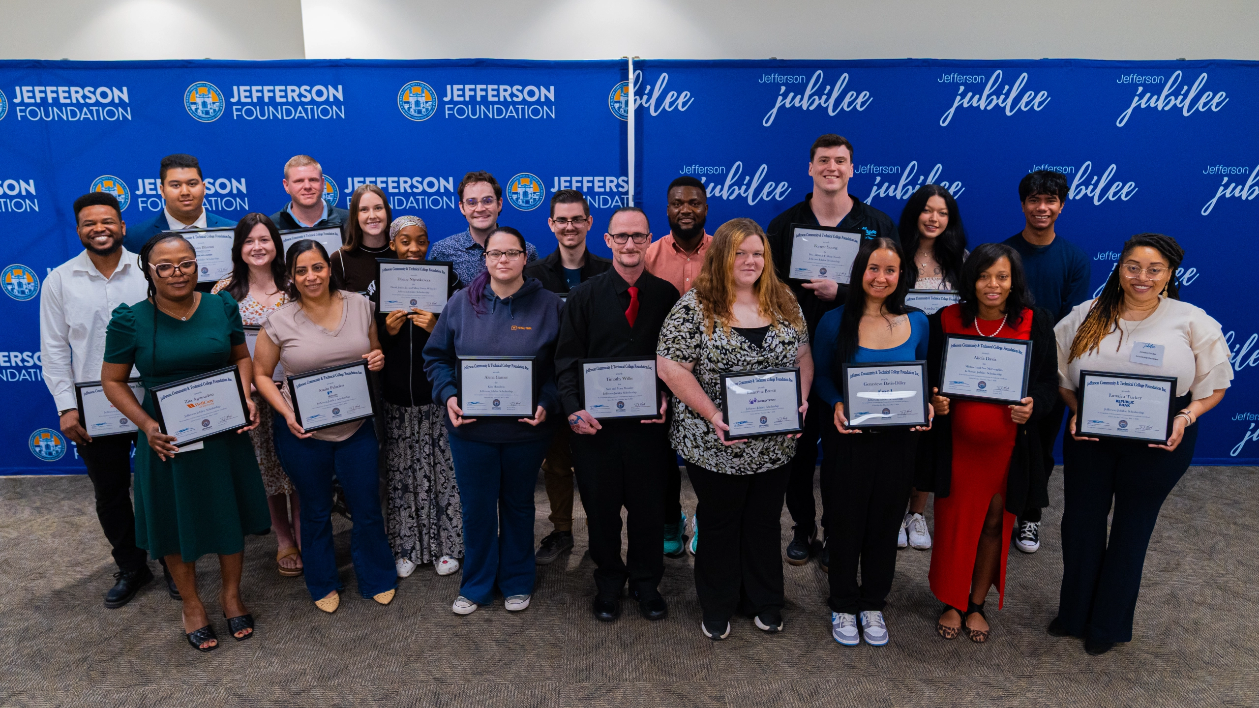 Jefferson Foundation awards 31 Jubilee Scholarships