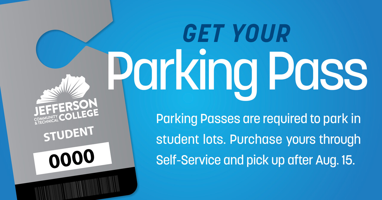 parking pass picture and information regarding purchasing (description in the article)